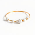 Seraphic Whisper Bracelets - Luxury 18k Warm Gold