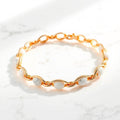 Divine Serenity Luxury Bracelets - 18k Gold & Marble