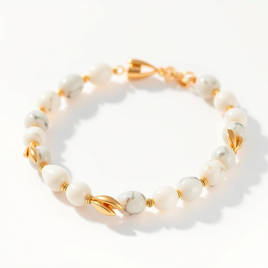 Marble Essence Bracelets – Luxury Gold & Marble Elegance