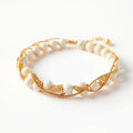 Elysian Aether Bracelets - Luxurious 18K Gold Elegance