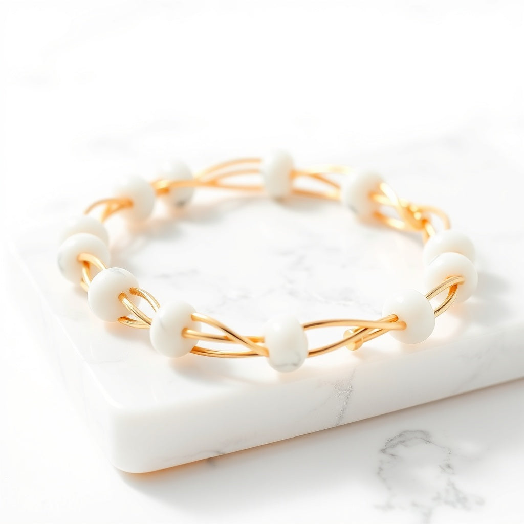 Gilded Serenity Bracelets - Luxury Elegance Redefined